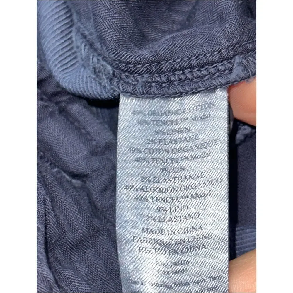 Faherty Men’s Size S Navy Blue Nights  Flat Front Essential Drawstring 6” Shorts